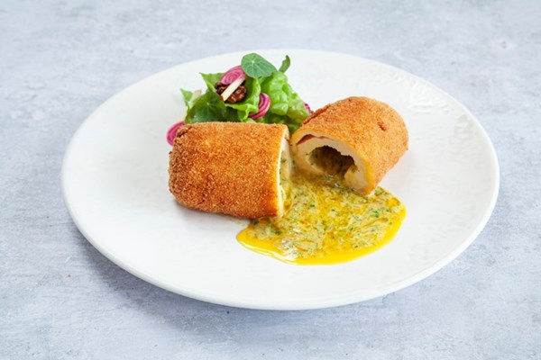 Chicken Kiev with le Gruyère AOP