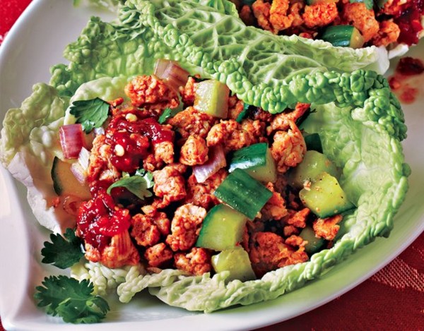 Chicken larb