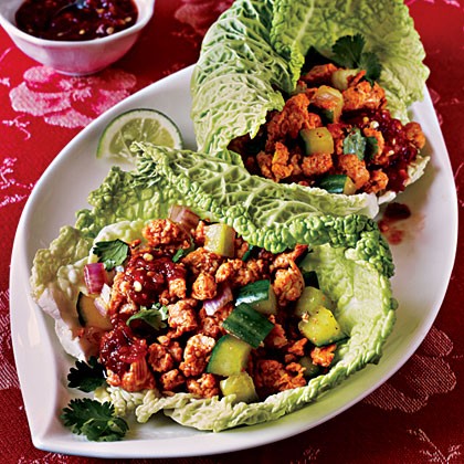 Chicken larb