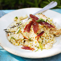 Chicken, lemon and tarragon risotto
