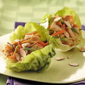 Chicken lettuce wraps