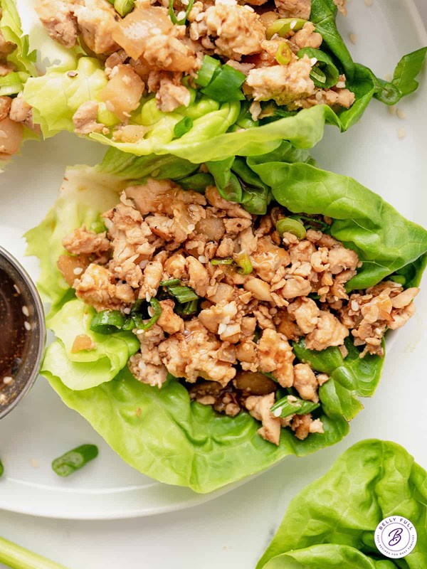 Chicken lettuce wraps