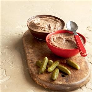 Chicken liver and Madeira parfait