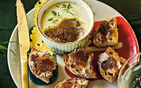 Chicken liver and Marsala pâté