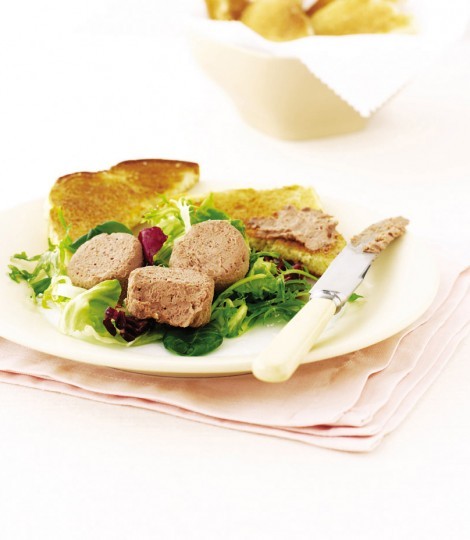 Chicken liver and orange pâté