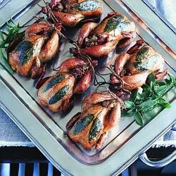 Chicken liver, caper & pancetta stuffing