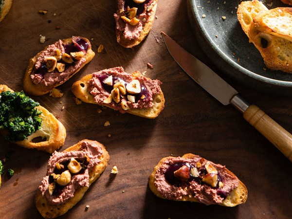 Chicken liver mousse