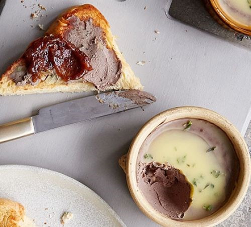 Chicken liver parfait