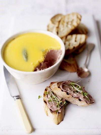 Chicken liver parfait