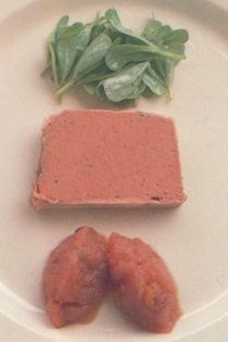 Chicken liver parfait served with homemade chutney and brioche