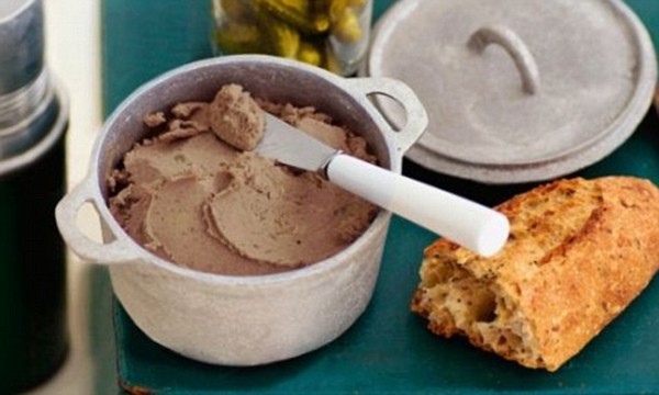 Chicken liver pâté 