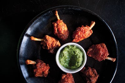 Chicken lollipops