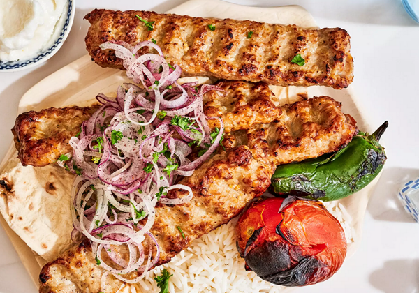 Chicken lule kebab