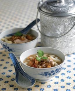 Chicken macaroni soup