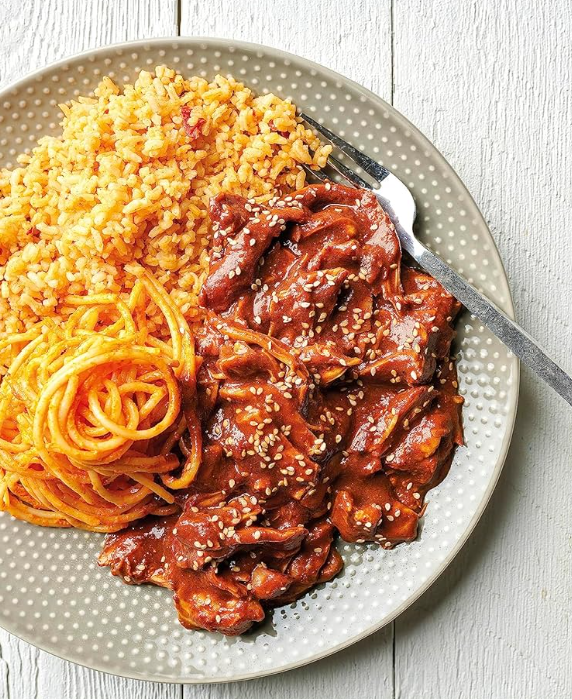 Chicken mole (Mole de pollo)