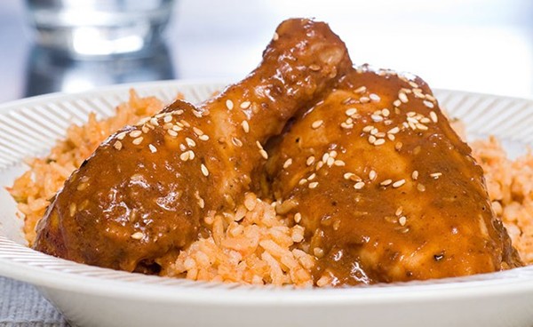 Chicken mole poblano