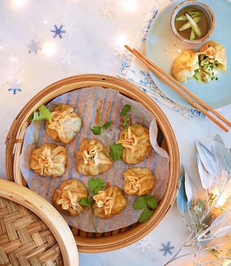 Chicken momos