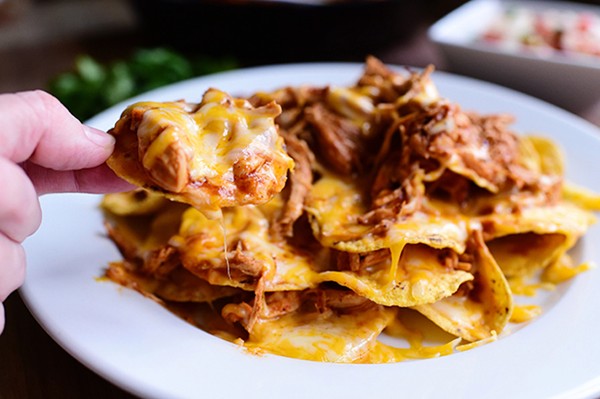 Chicken nachos