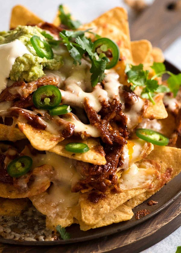 Chicken nachos 