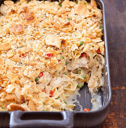 Chicken noodle casserole