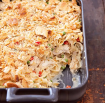 Chicken noodle casserole