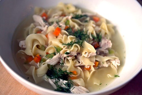 Chicken noodle soup