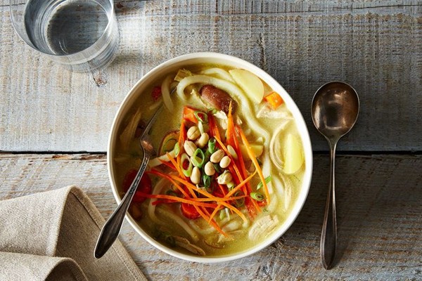 Chicken noodle soup travels to Thailand