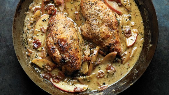 Chicken Normandy, of sorts