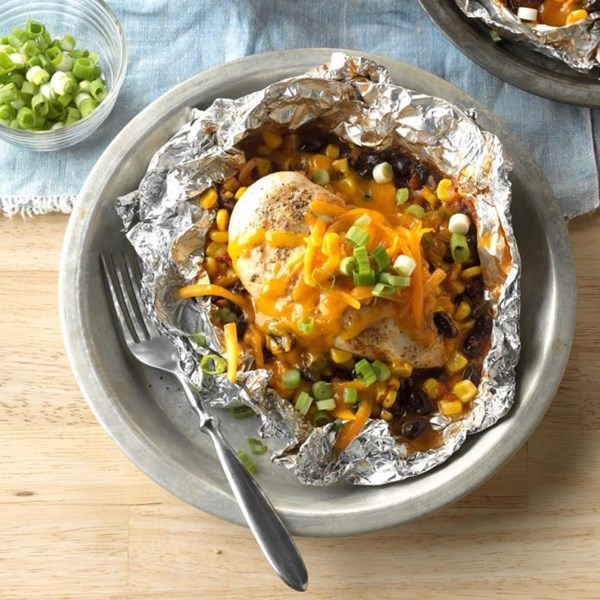 Chicken ole foil supper