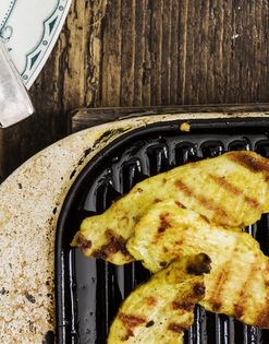 Chicken or lamb chickpea pancakes