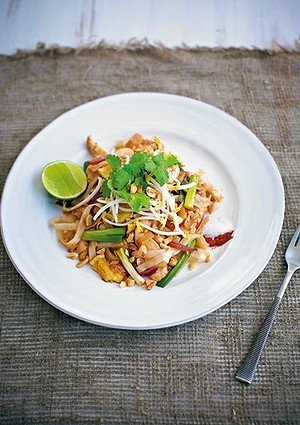Chicken pad Thai