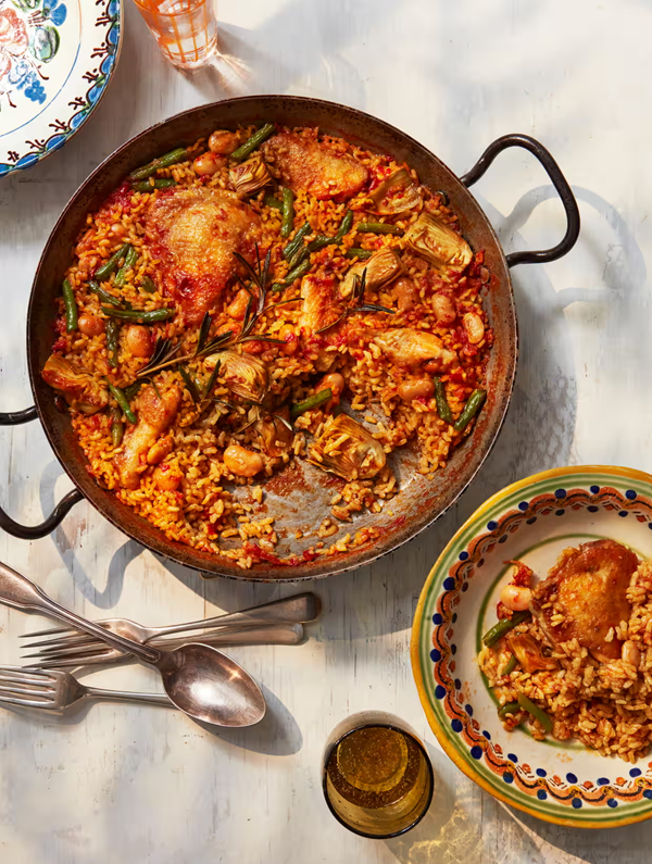 Chicken paella