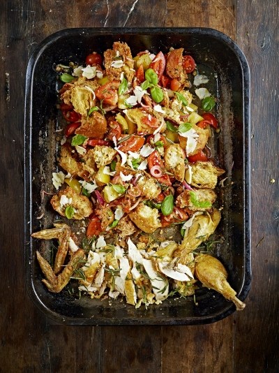 Chicken panzanella
