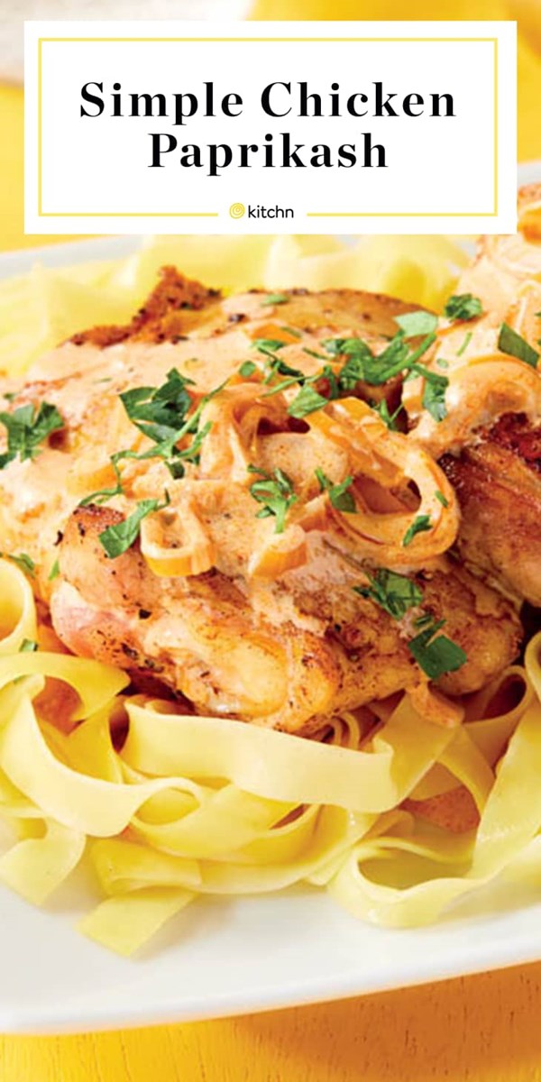 Chicken paprikash