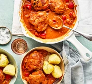 Chicken paprikash