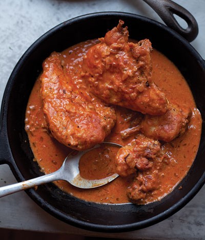 Chicken paprikash