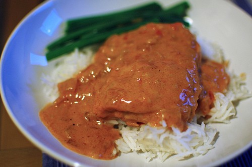 Chicken paprikash