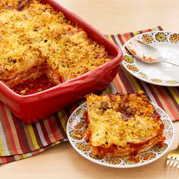 Chicken Parm lasagna