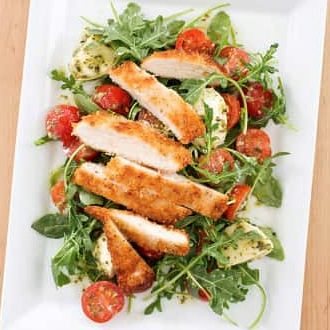Chicken Parmesan salad