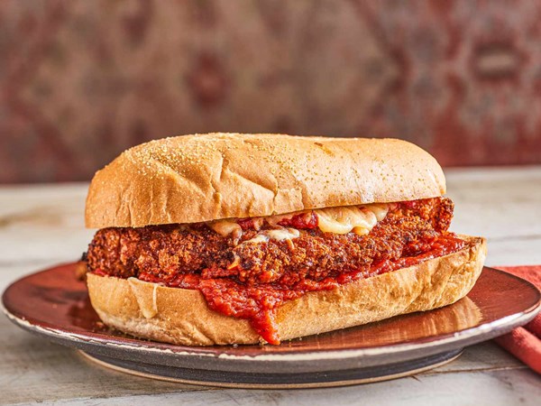 Chicken Parmesan sandwiches