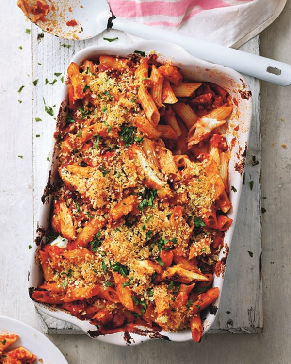 Chicken Parmigiana bake
