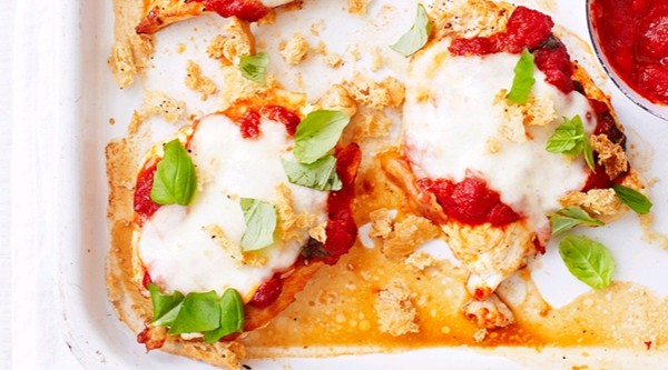 Chicken Parmigiana light