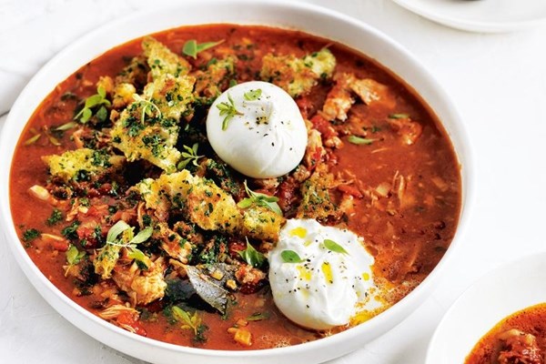 Chicken Parmigiana soup