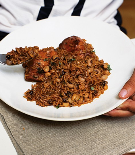 Chicken pelau