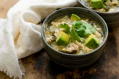 Chicken posole verde