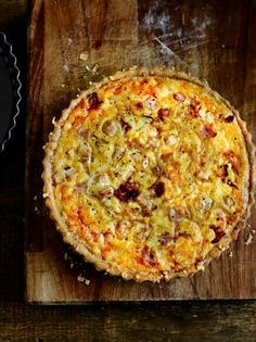 Chicken quiche Lorraine