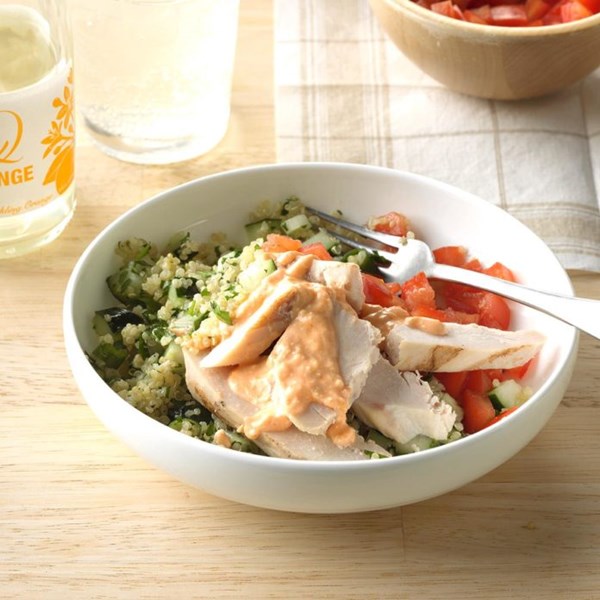 Chicken quinoa salad 