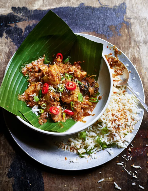 Chicken rendang
