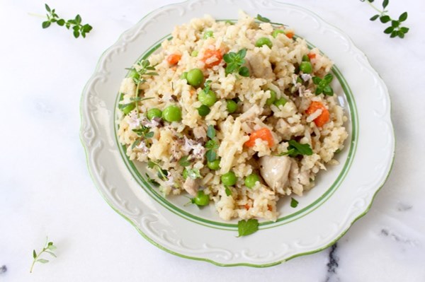 Chicken rice pilaf