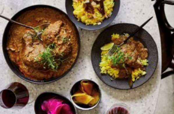 Chicken roast pulao